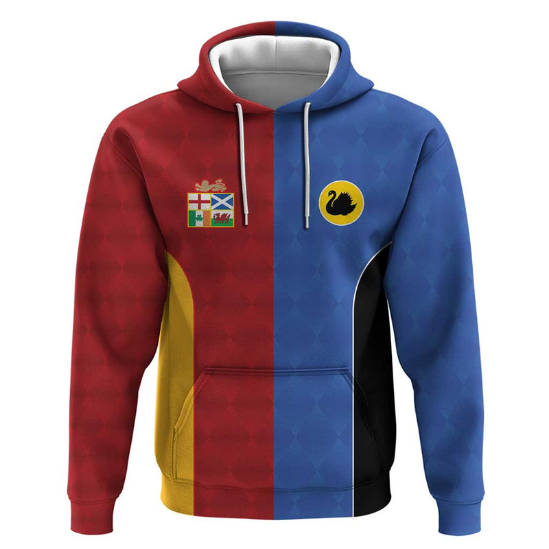 Custom British Lions Australia Western Force Sporty Style Hoodie