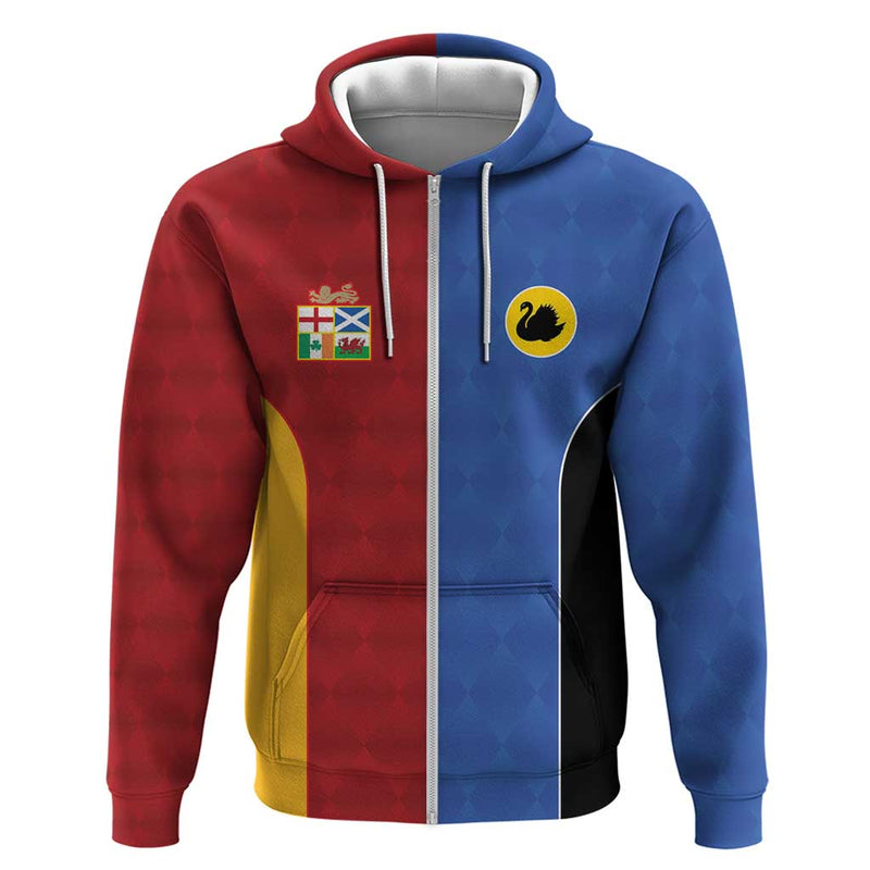 Custom British Lions Australia Western Force Sporty Style Hoodie