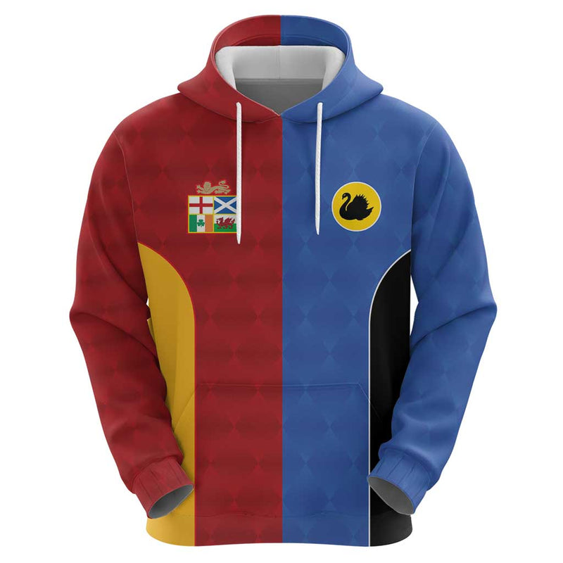 Custom British Lions Australia Western Force Sporty Style Hoodie