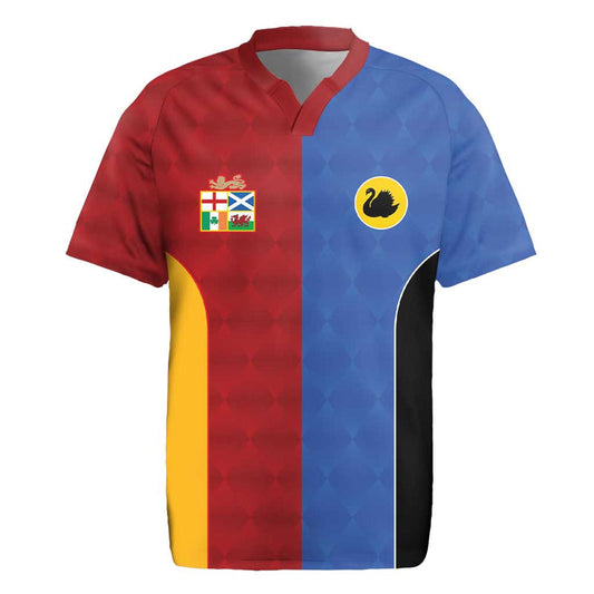 Custom British Lions Australia Western Force Sporty Style Rugby Jersey