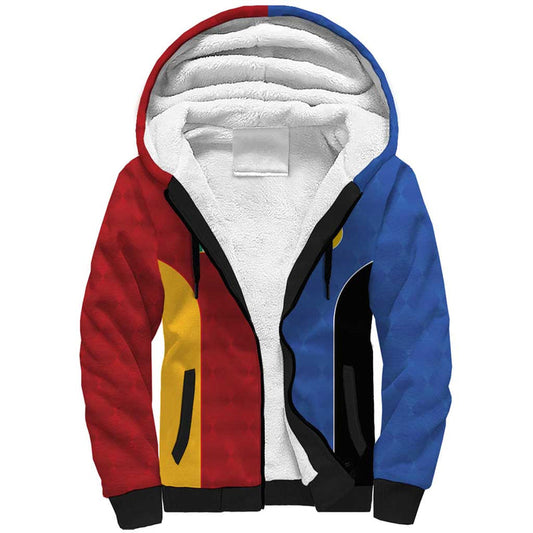 Custom British Lions Australia Western Force Sporty Style Sherpa Hoodie