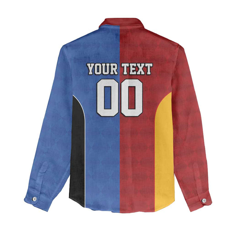 Custom British Lions Australia Western Force Sporty Style Women Casual Shirt