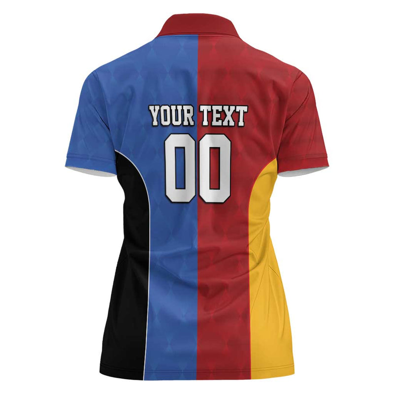 Custom British Lions Australia Western Force Sporty Style Women Polo Shirt