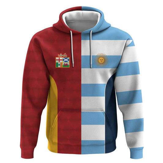 Custom British Lions-Argentina Sporty Style Hoodie