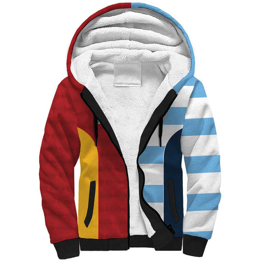 Custom British Lions-Argentina Sporty Style Sherpa Hoodie