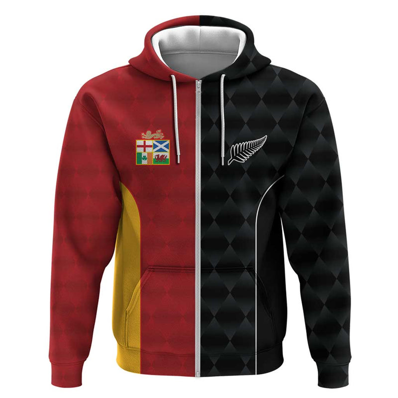 Custom British Lions New Zealand Sporty Style Hoodie
