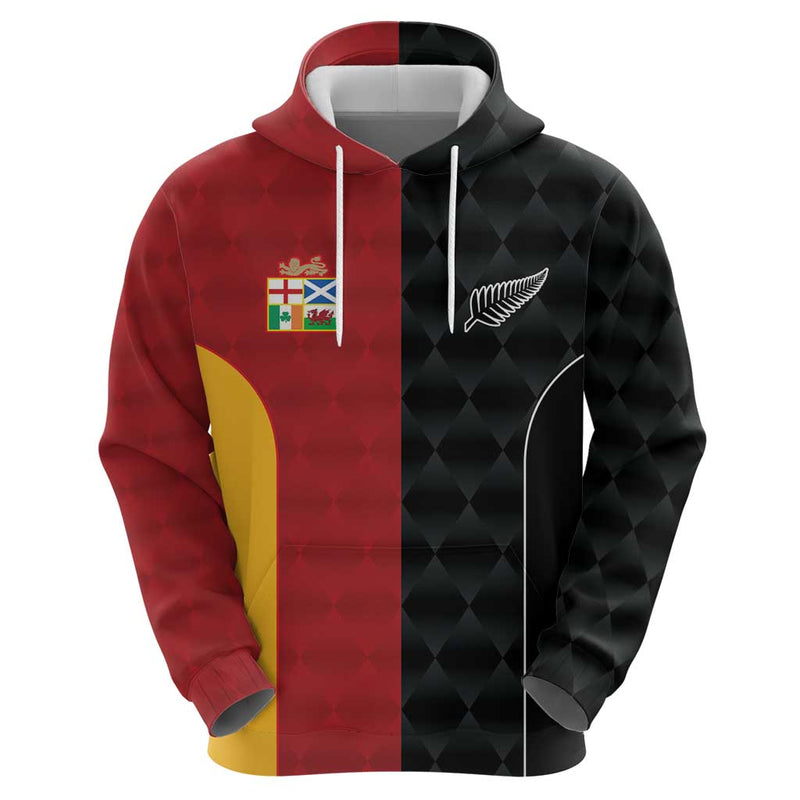 Custom British Lions New Zealand Sporty Style Hoodie