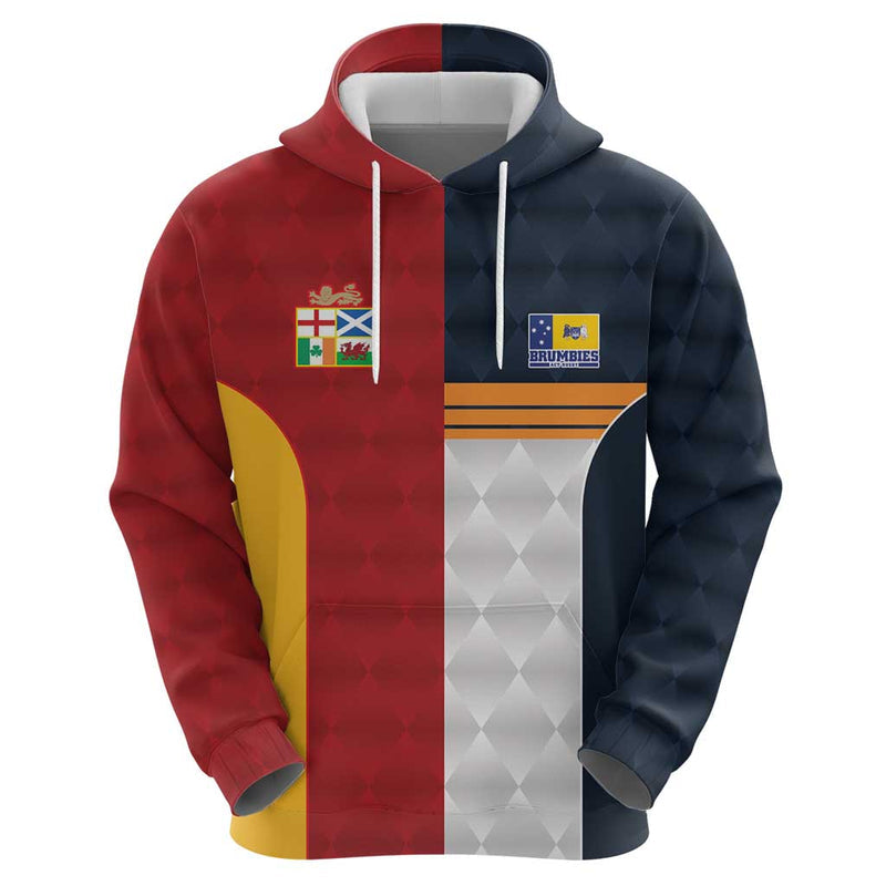 Custom British Lions Australia ACT Sporty Style Hoodie