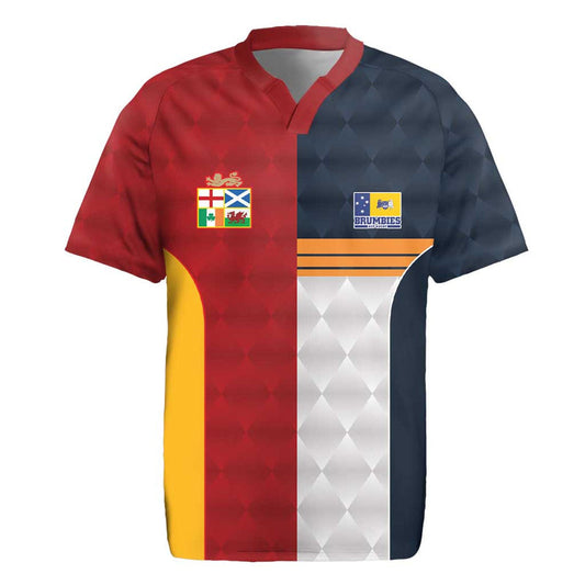 Custom British Lions Australia Act Sporty Style Rugby Jersey