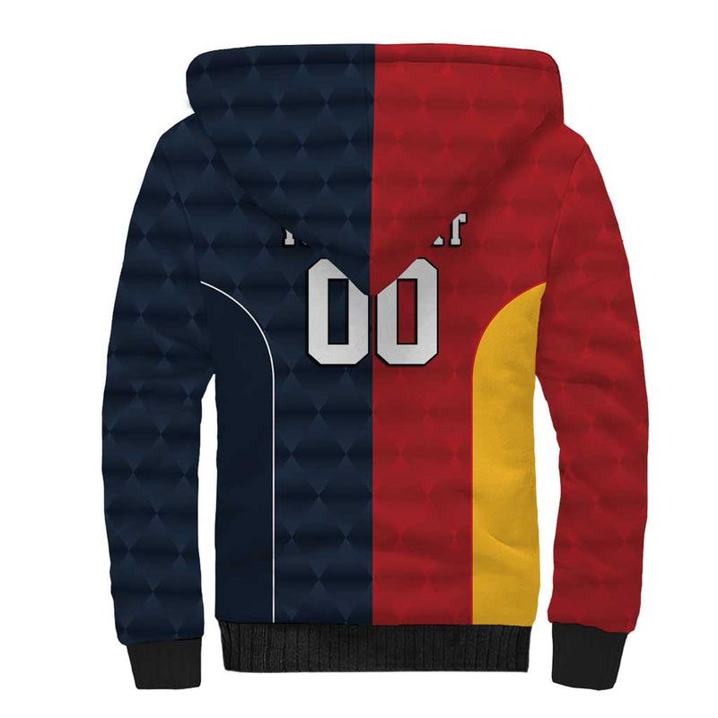 Custom British Lions Australia ACT Sporty Style Sherpa Hoodie