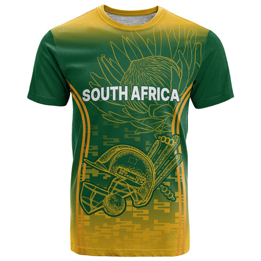 Custom South Africa Cricket Go Proteas World Cup Version 2023 Sproty T Shirt