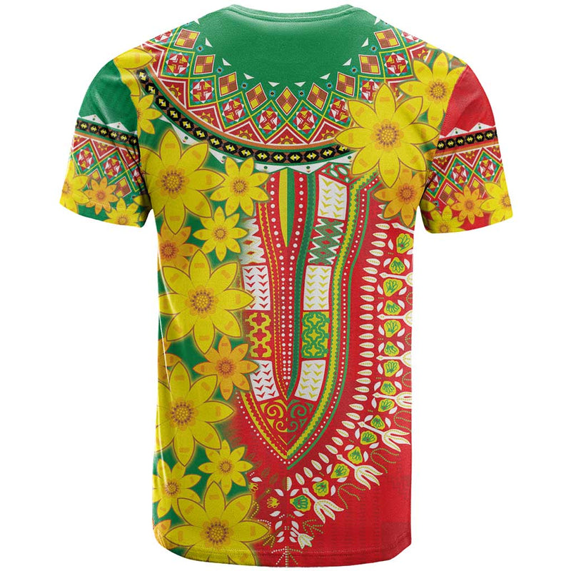 Ethiopian New Year Enkutatash Adey Abeba Flower Art T Shirt