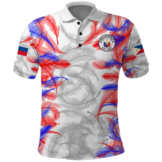 (Custom Text And Number) 2023 Philippines Anzkals Football Pilipinas Be Unique Polo Shirt