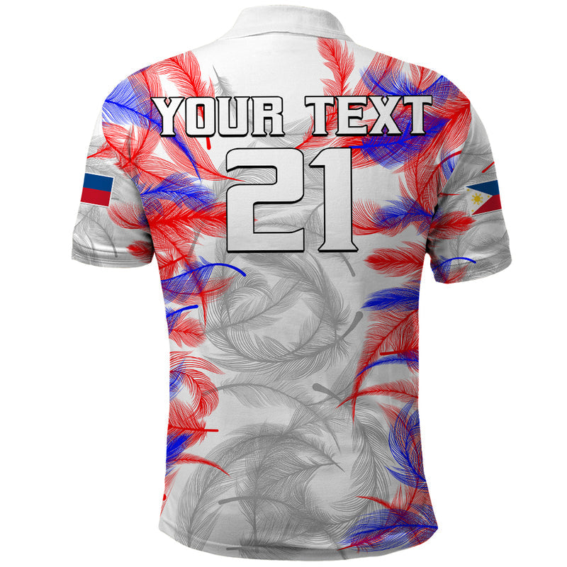 (Custom Text And Number) 2023 Philippines Anzkals Football Pilipinas Be Unique Polo Shirt