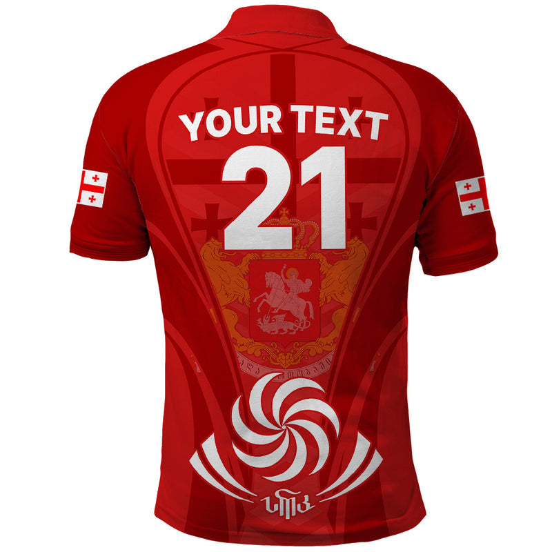Custom Georgia Rugby World Cup 2023 Come On Lelos Polo Shirt