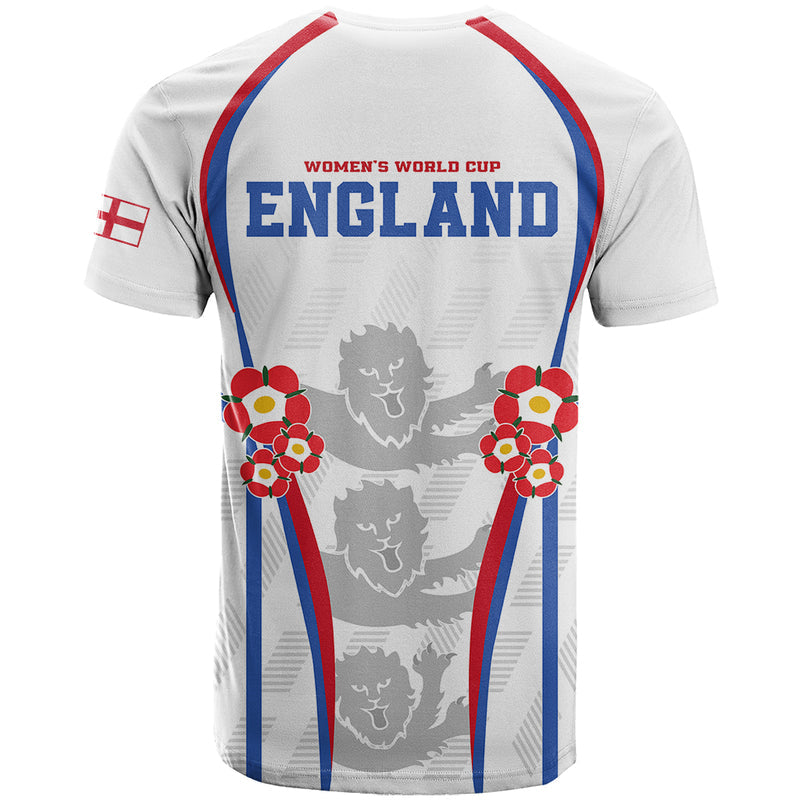 England Women Football Three Lions Go World Cup 2023 T Shirt