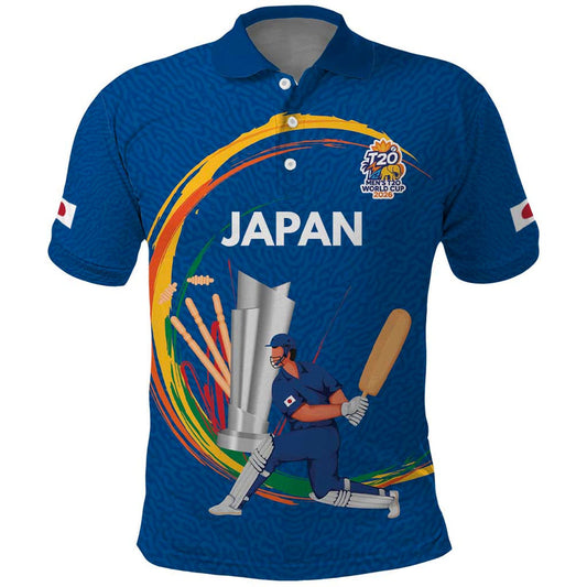 Custom Cricket Japan East Asia-Pacific Polo Shirt Japan Momentum Unleashed