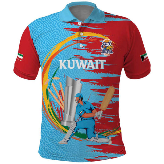 Custom Cricket Kuwait East Asia-Pacific Polo Shirt Kuwait Chase for Triumph