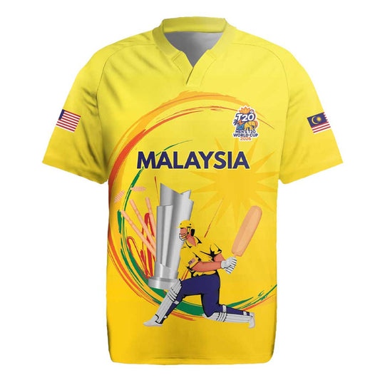 Custom Cricket Malaysia East Asia-pacific Malaysia Road To Glory Rugby Jersey