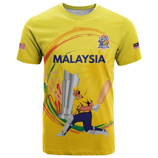Custom Cricket Malaysia East Asia-Pacific T Shirt Malaysia Road to Glory