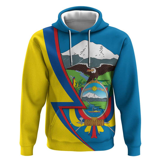 Ecuador Independence Day Pro Deo Patria et Libertate Hoodie