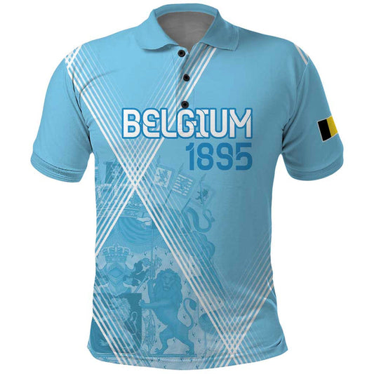 Custom Belgium 1895 Football De Rode Duivels Come Together Polo Shirt