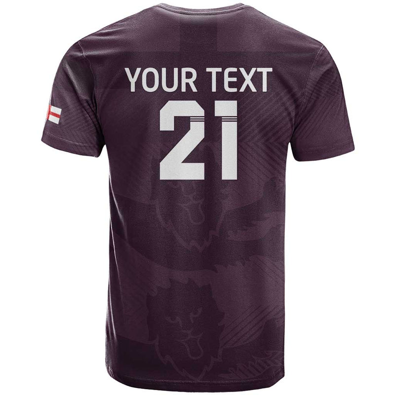 Custom England Football Come On Champions T Shirt