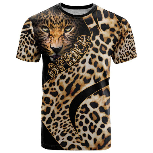 Africa Leopard Skin Pattern Version 01 T Shirt