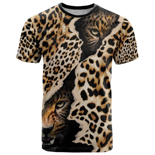 Africa Leopard Skin Pattern Version 02 T Shirt