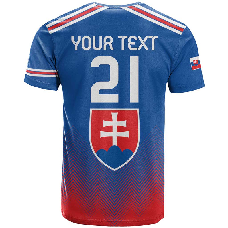 Custom Slovakia Football Come On Sokoli Falcons T Shirt