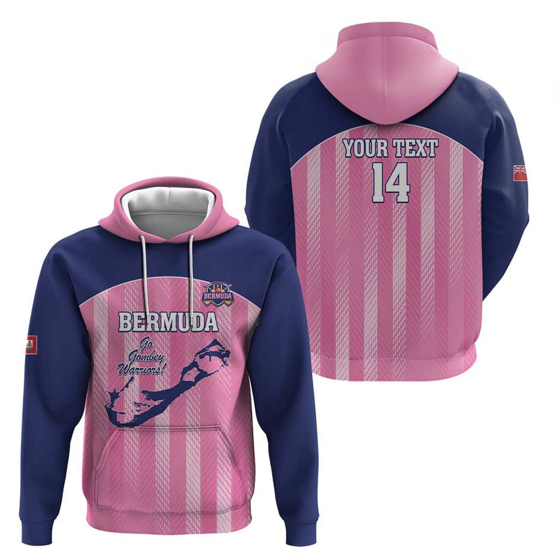 Custom Bermuda Cricket Go Gombey Warriors Hoodie