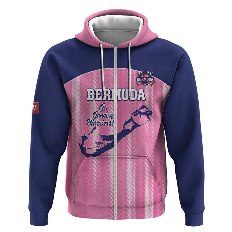 Custom Bermuda Cricket Go Gombey Warriors Hoodie