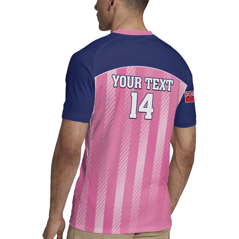 Custom Bermuda Cricket Go Gombey Warriors Rugby Jersey