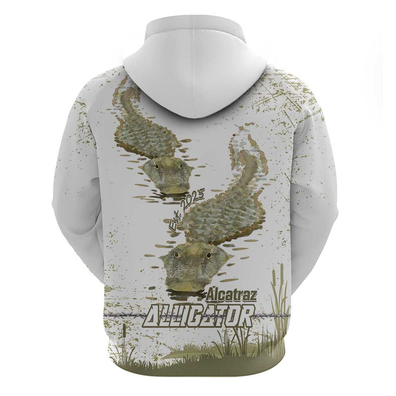 Everglades Florida Alligators Alcatraz Est 2025 Hoodie