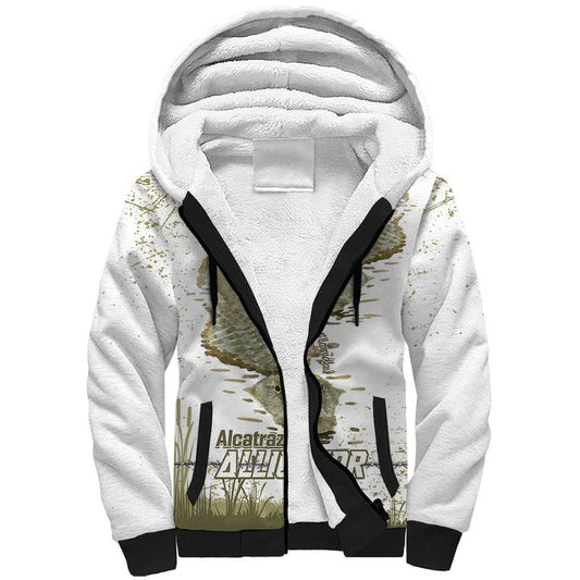 Everglades Florida Alligators Alcatraz Est 2025 Sherpa Hoodie