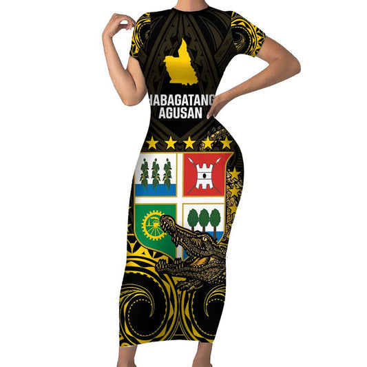 Agusan Del Sur Philippines Habagatang Agusan Lolong Short Sleeve Bodycon Dress