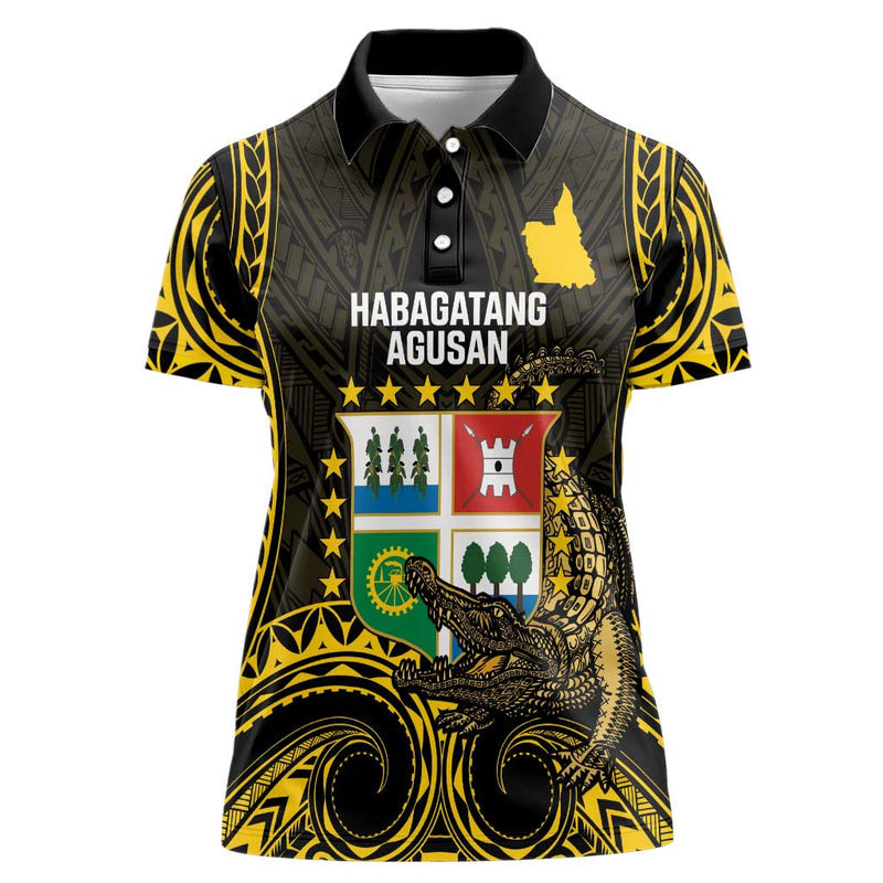 Agusan del Sur Philippines Habagatang Agusan Lolong Women Polo Shirt