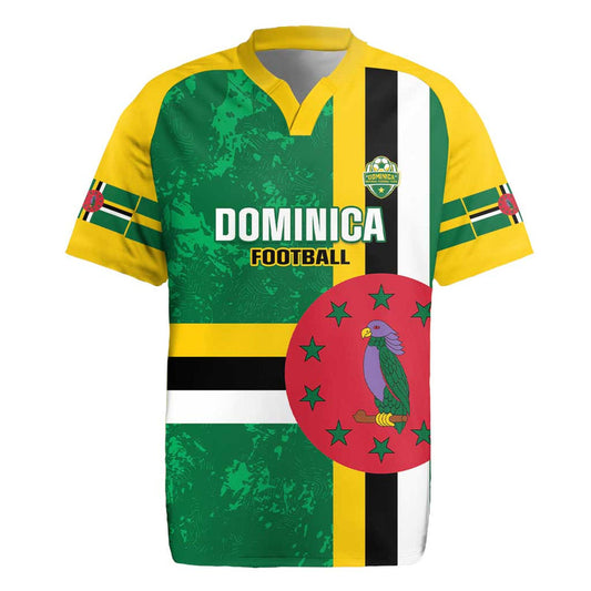 Custom Dominica Football 2025 Go Dominik Rugby Jersey
