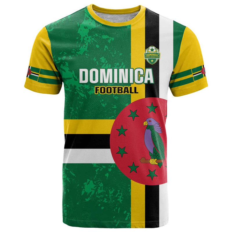 Custom Dominica Football 2025 Go Dominik T Shirt