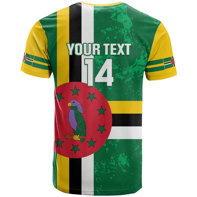 Custom Dominica Football 2025 Go Dominik T Shirt