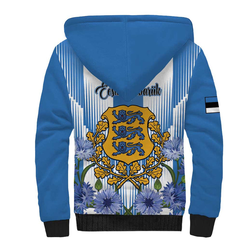 Estonia Independence Day Head Eesti Vabariigi Aastapaeva! Sherpa Hoodie