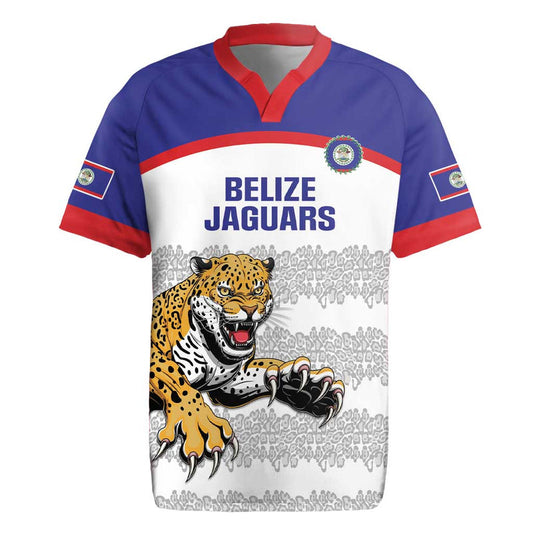 Custom Belize Football 2025 Go Jaguars Rugby Jersey