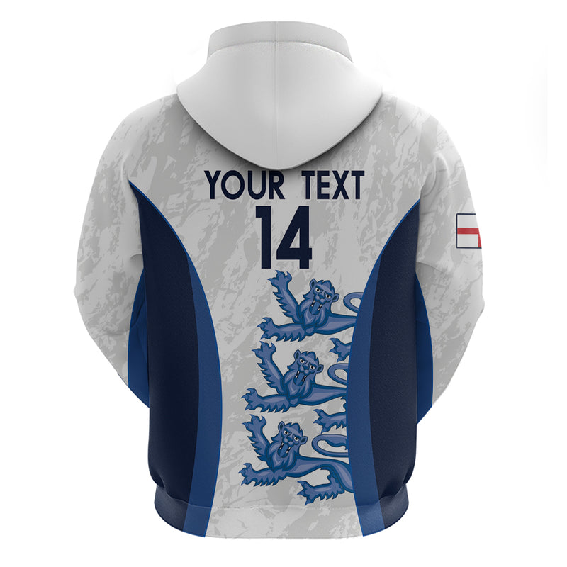 Custom England Football 2024 Go Champions Three Lions Hoodie