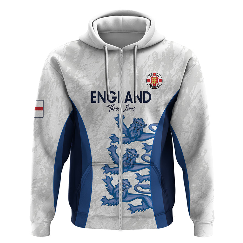 Custom England Football 2024 Go Champions Three Lions Hoodie