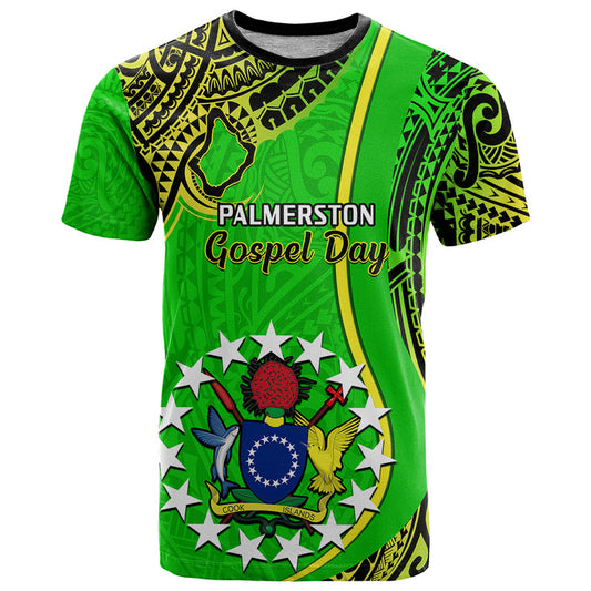 25 May Palmerston Island Gospel Day Cook Islands Tribal Pattern T Shirt