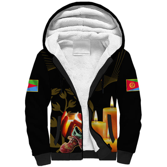 20 June Eritrea Martyrs Day Glory To Our Martyrs Sherpa Hoodie