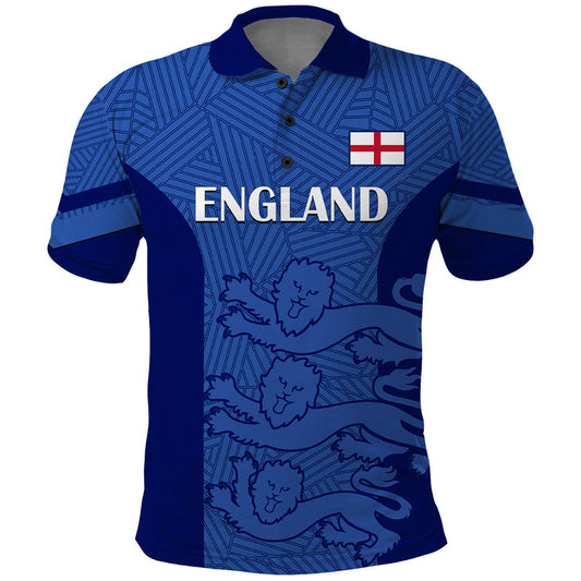 Custom England Football Go Lionesses 2023 World Cup Polo Shirt