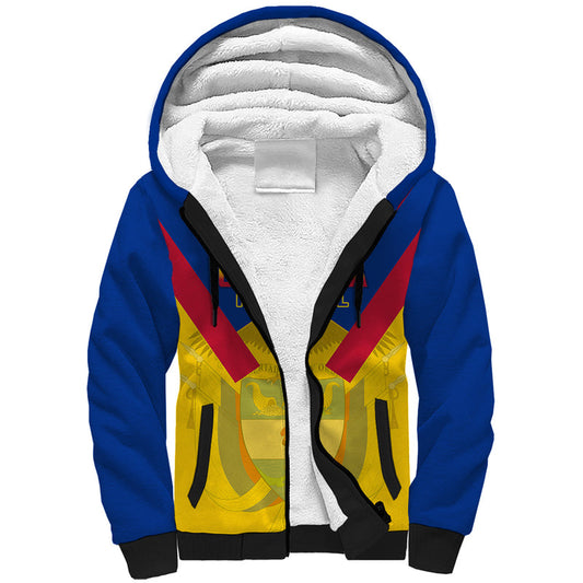 Custom Colombia Football Las Chicas Superpoderosas 2023 World Cup Sherpa Hoodie