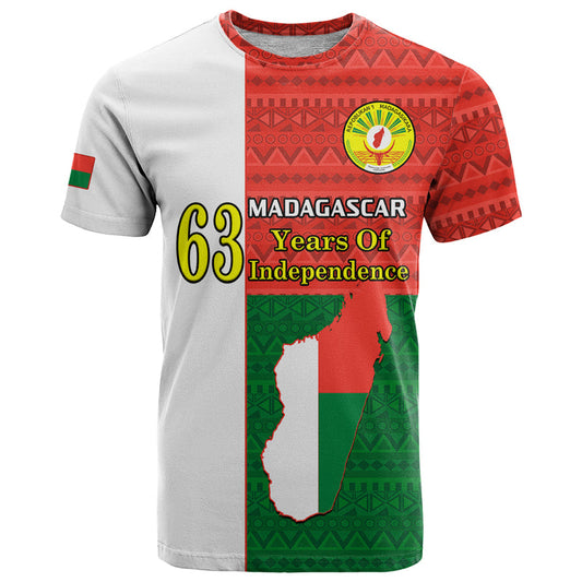26 June Madagascar Independence Day Madagasikara African Pattern T Shirt