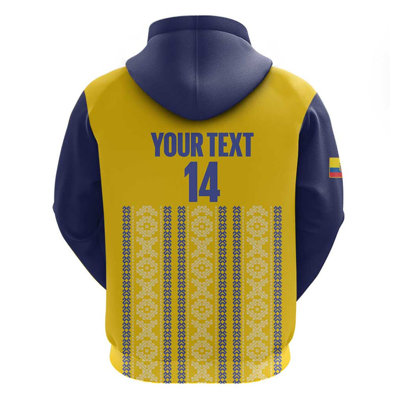 Custom Ecuador Football 2025 Come On La Tricolor Hoodie